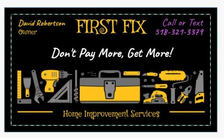 Logo for First Fix