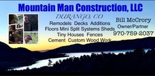 Logo for Mountain Man Construction