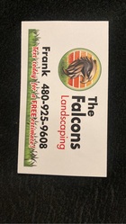 The Falcons Landscaping logo