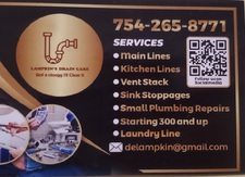 King Lampkins Drain Cleaning logo