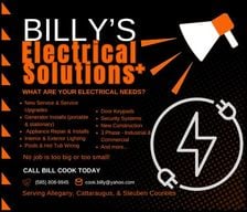 Avatar for Billy's Electrical Solutions