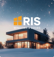 Logo for R I S Windows and Doors Corp.