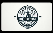 Logo for On Purpose Janitorial Services