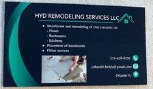 Logo for HYD Remodeling Service