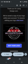 Big Country's Home Improvements logo