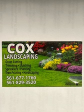 Cox Landscaping logo