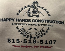 Happy Hands Construction logo