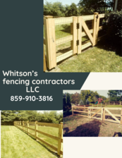 Whitson's Fencing Contractors, LLC logo
