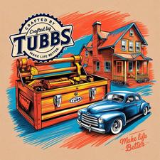 Logo for Crafted by Tubbs - Unlicensed Contractor
