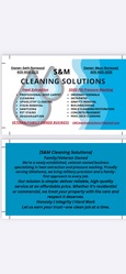 SM Cleaning Solutions logo