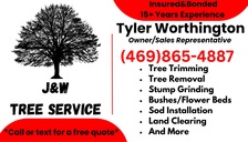 Logo for J&W Tree Service