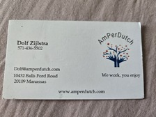 Logo for Amperdutch Landscaping