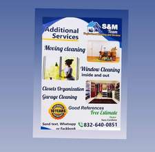 Logo for S&M Team Professional Cleaning and Services