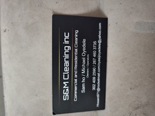 S&M Cleaning logo