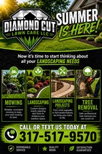 Logo for Diamond Cut Lawn Care LLC
