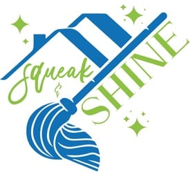 Squeak and Shine logo