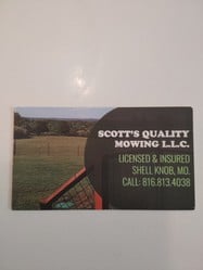 Scott's Quality Mowing LLC logo