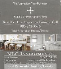 Avatar for MLC Home Improvements