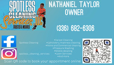 Logo for Spotless Cleaning Services