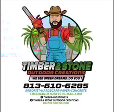 Logo for Timber and Stone Outdoor Creations