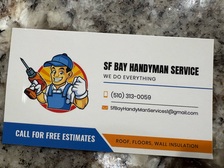 Avatar for SF Bay Area Handyman Services - Unlicensed Contractor