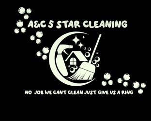 A&C Five Star Cleaning logo