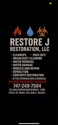 Restore J Restoration - Unlicensed Contractor logo
