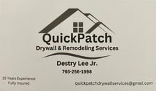 Avatar for QuickPatch Drywall & Home Services