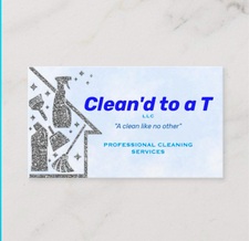 Logo for Clean'd to a T LLC