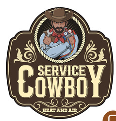 Service Cowboy Heating and Air logo