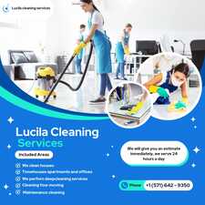Logo for Lucila Cleaning Service