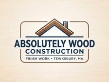 Logo for Absolutely wood construction