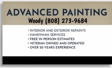 Logo for Advanced Painting by Woody