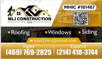 MLJ Construction logo