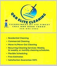 Logo for Q&R Elite Cleaning