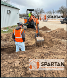 Spartan Construction logo