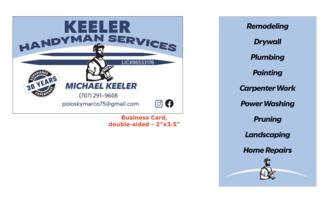 Keeler Handyman Services - Unlicensed Contractor logo