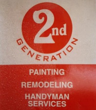 Logo for 2nd Generation Painting and handyman