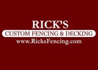 Rick's Custom Fencing and Decking logo