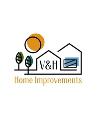 V & H Home Improvements logo