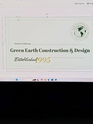 Green Earth Construction & Design logo