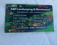 Avatar for A&H Landscaping & Maintenance
