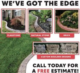 Border Magic & Boulder Designs by RSD logo