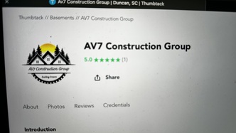 AV7 Construction logo