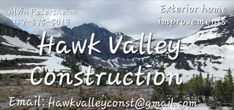 Hawk Valley Construction  logo