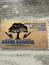 Logo for Arbor Barbers Tree Service