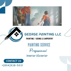 George painting logo