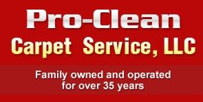 Logo for Pro Clean Carpet Cleaning, LLC