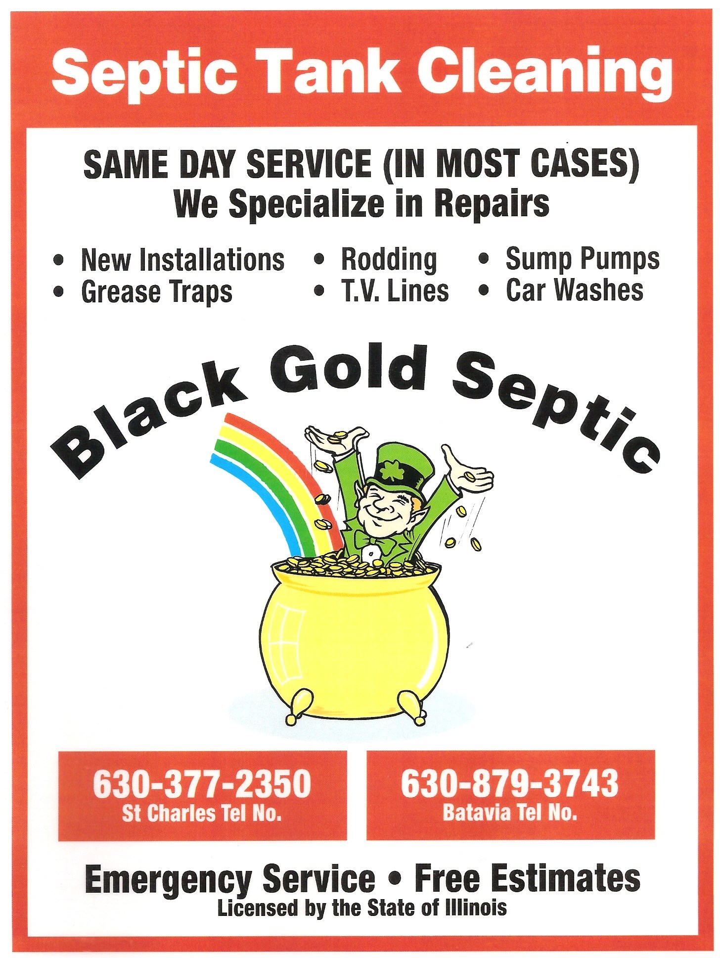 Logo for BLACK GOLD SEPTIC