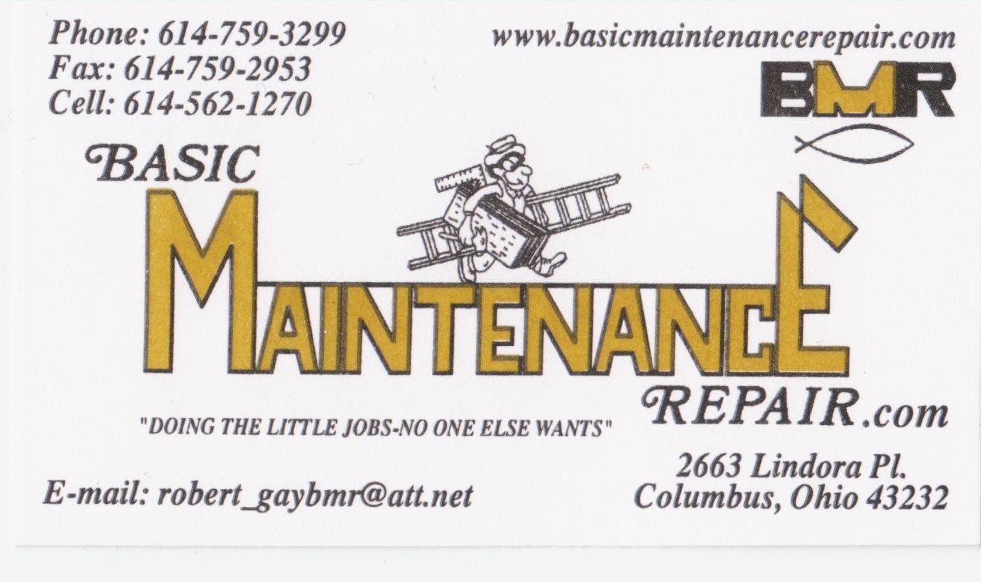 Logo for Basic Maintenance Repair